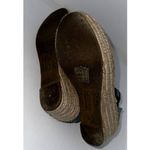 Catherine Malandrino  Light‎ Blue Espadrille Sandals size 8.5 Photo 4