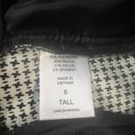 7th Avenue Design Studio NY & Co. Black White Patterned Dress Pants Size 6 Photo 3