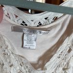 Victoria's Secret Victoria’s Secret Midi Dress Lacy Scoop Neck Built In Bra Cream Size Small Photo 6