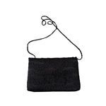 Nina Black Lace Cocktail Shoulder Bag Clutch Photo 4