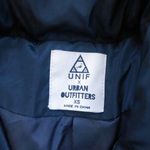 Urban Outfitters UNIF x • Certa Quilted Black Jacket puffer cropped oversized Photo 3