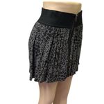PINK - Victoria's Secret Vintage Victorias Secret Pink Animal Print Exposed Zipper Front Mini Skirt XS Photo 5
