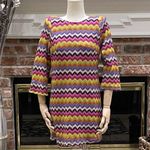 The Impeccable Pig retro hippie chevron knit dress/ S /Excellent condition Photo 5