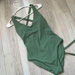 Buffbunny One Piece Swimsuit NWOT thats a wrap womens Green (medium) beach swim Photo 0