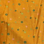 Abound ‎ Orange Asterisk Linen Blend Mini Skirt Women Size XS Photo 2