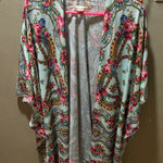 Umgee  Multicolor Patterned Kimono swimsuit coverup Photo 0