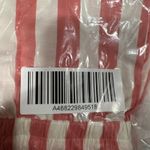 Candace Cameron Bure Women's Pants PM Petite Pink White Stripes Printed Wide Photo 11