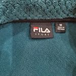 FILA  Sport Turquoise Waffle Fleece Full-Zip Jacket Medium Photo 6