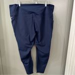 Fabletics NWT Oasis PureLuxe High-Waisted Pocket Legging 7/8 Navy Blue Size 4X Photo 3