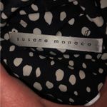 Susana Monaco 🔥 Black and White Halter Blouse Photo 2