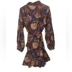 Chufy Women's Ushi Mini Shirt Dress Purple in Forever Patagonia size small Brown Photo 3