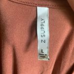 Z Supply  burnt orange L relaxed knit normcore flutter sleeve basic tee Photo 2