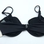 Good American Show Off Curve Bikini Top Underwire Black 2 US M Photo 1