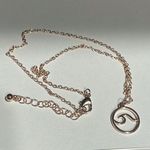 Rose Gold Wave Clasp Necklace Photo 0