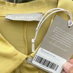 Everlane NWT Hammered Satin Shirt Dress Raffia Size 6 Photo 10