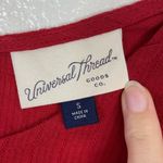 Universal Threads NWOT Universal Thread Red Yoke Peasant Blouse Photo 3