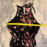 Scobe   Floral Black Sleeveless Dress Photo 3