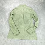 Celebrity Pink Military Jacket Womens L Green Utility Pockets Outdor Long Sleeve Size L Photo 7