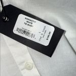 Rag and Bone  White Tie Shirt Photo 8