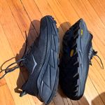 Hoka NWOT  Skyline-Float X hiking shoe in a black colorway sz 9 trail track run Photo 6