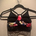 PINK - Victoria's Secret Victoria’s Secret PINK Ultimate Lightly Lined Sports Bra Tropical Floral Mesh XS Photo 2