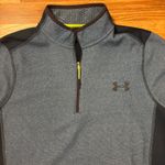 Under Armour 1/4 Zip Fleece Pullover Blue Mens Size S Photo 1