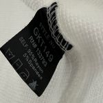 POL Marcy Half Zip Cropped Pullover Waffle Knit Sweatshirt White Size Medium Photo 6