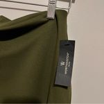 Worthington  Dark Green Pencil Skirt with Button Accents Photo 2