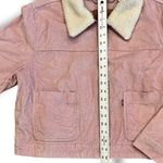 Levi's® Premium Boyfriend Corduroy Sherpa Trucker Jacket Womens XL Zypher Pink Photo 7
