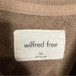Wilfred Free  Aritzia Terry puffed sleeve sweatshirt organic‎ cotton size XXS Photo 4