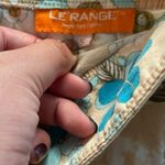 Le’Range Y2K knee length floral A line skirt Tan Photo 3