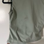 Elegant Light Green Sleeveless Tank Top Size M Photo 2