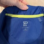 EP New York size small blue sleeveless collared V neck top EUC worn Blue Photo 3