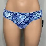 Ralph Lauren New. Lauren  blue tile bikini bottoms. Photo 2
