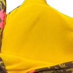 Aerie American Eagle Pink and Orange Floral Bikini Top Size M Photo 4