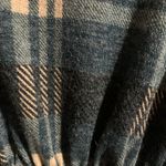 Honey Me Babydoll Shirt with Cinched Waist Green Plaid Women’s Size Medium Photo 3