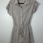 Heartloom  Revolve Women’s Cece Striped Linen Blend Romper Size XS Photo 1