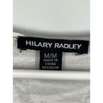Hilary Radley  Women's Tropical Drawstring Waist T-Shirt Dress Gray Size Medium Photo 6