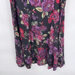 White Stag Vintage Y2K Fairy Vamp Grunge Skirt Womens 14 Black Floral Whimsigoth Photo 2