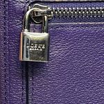 Loewe Purple Bifold Continental Wallet w/ Anagram - Preowned Photo 2