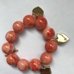 Lele Sadoughi NWOT  heart charm bracelet Photo 4