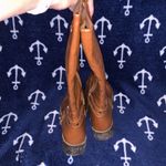Wanted Lismore Tan Tall Boots With Strap & Stud Detail Inside Zip Size 8.5 Photo 6