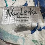 New Look Vintage New Looks 80s Floral Dress A line Flare 100% Cotton Size 14 Photo 10