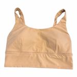 Lululemon  Align High Neck Bra C/D Cup Size 6 Warm Neutral Photo 0