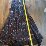 Disney Black Floral High Low Dress Photo 6