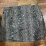 George Simonton Black and Gray Patterned Pencil Skirt Size 3X Photo 0