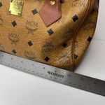MCM  Monogrammed Boston Leather Bag Photo 9