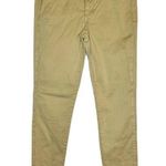 American Eagle Khaki Skinny Leg Beige Pants Uniform Office School Women’s Size 6 Photo 0