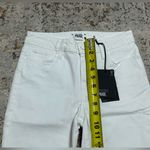 Paige Hoxton Crop High-Rise Skinny Jeans in crisp white size 26 NEW Photo 7