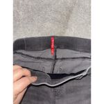 Spanx  Jeans Grey Distressed Denim Skinny Raw Hem‎ Pull On Size L #20213R Casual Photo 3